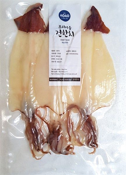 냉동) 반건조 한치  500g