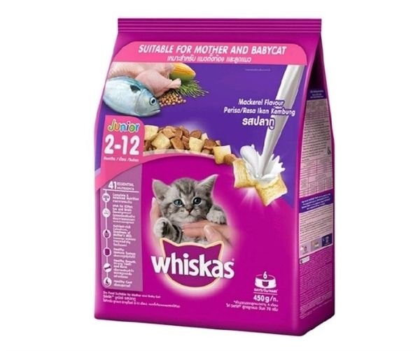 WHISKAS KITTEN 450G