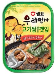 샘표 우리엄마 고기쌈 깻잎 70g