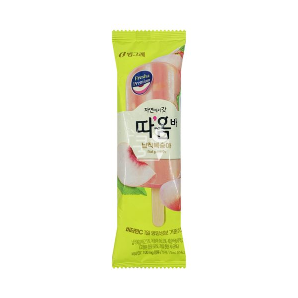 빙그레) 따옴바 납작복숭아 75ml