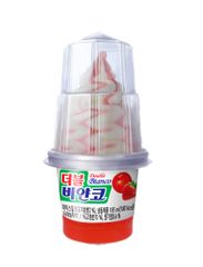 롯데) 더블비얀코 딸기맛 185ml