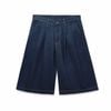  SWE AIRY DENIM SHORTS - DARK BLUE 