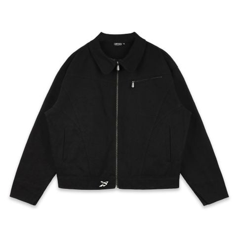  SWE SCRIPT JACKET - BLACK 