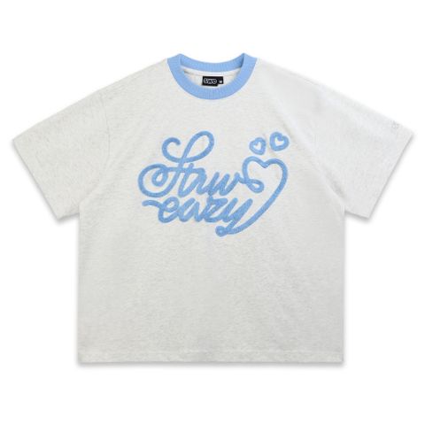  SWE LOOP BOXY TEE - GRAY 