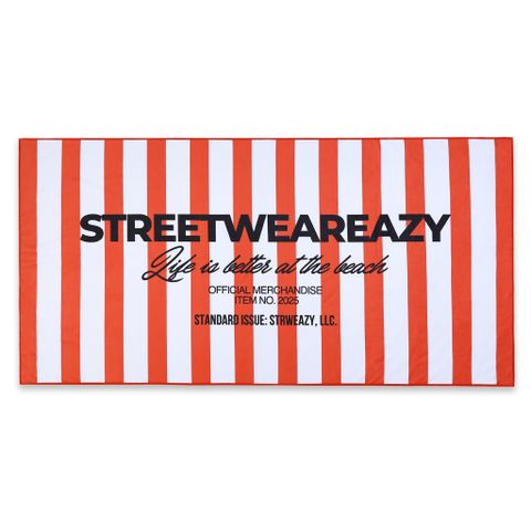  SWE BEACH TOWEL - RED 