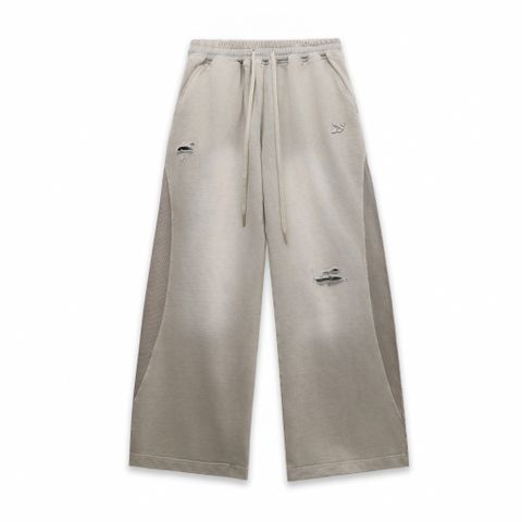  SWE EMBLEM WASHED SWEATPANTS - SAND 
