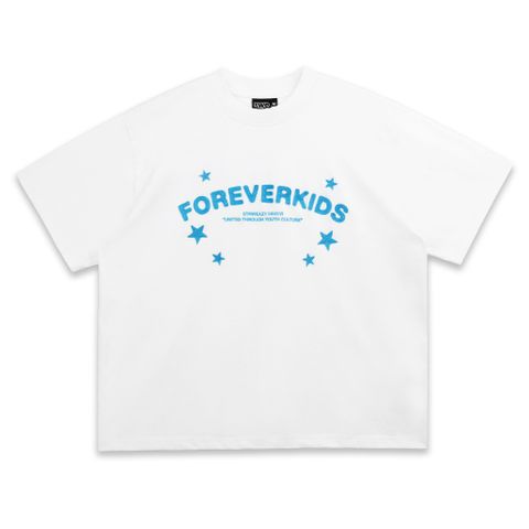  SWE 4EVERKID BOXY TEE - WHITE 