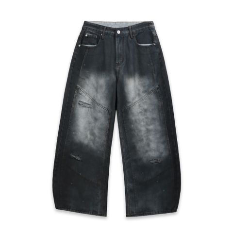  SWE PANEL FADE JEANS - ACID BLACK 