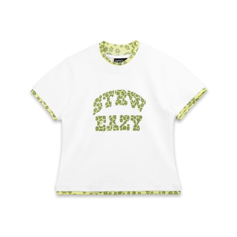  SWE BLOOM BABY TEE - WHITE 