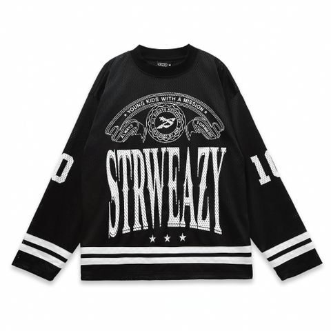  SWE CREW LS JERSEY - BLACK 