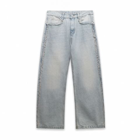  SWE EDGE WASHED JEANS - LIGHT BLUE 