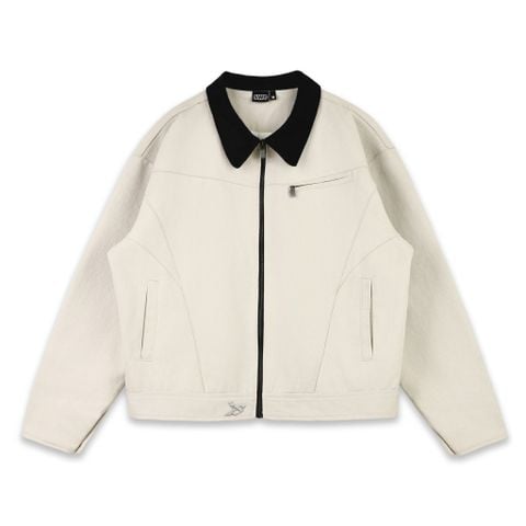  SWE SCRIPT JACKET - BEIGE 