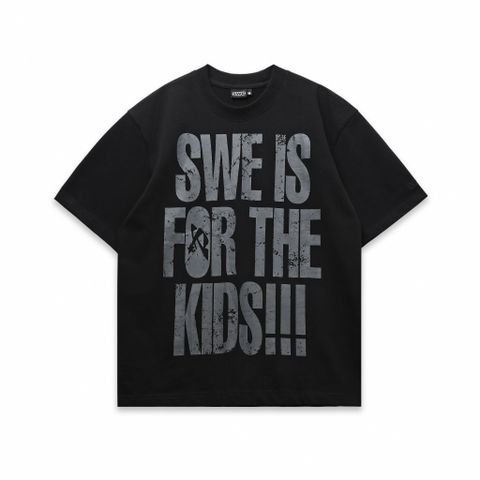  SWE LOUD TEE - BLACK 