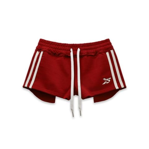  SWE 2BAR SHORTS - RED 