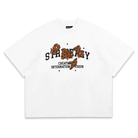  SWE WILDLIFE BOXY TEE - WHITE 