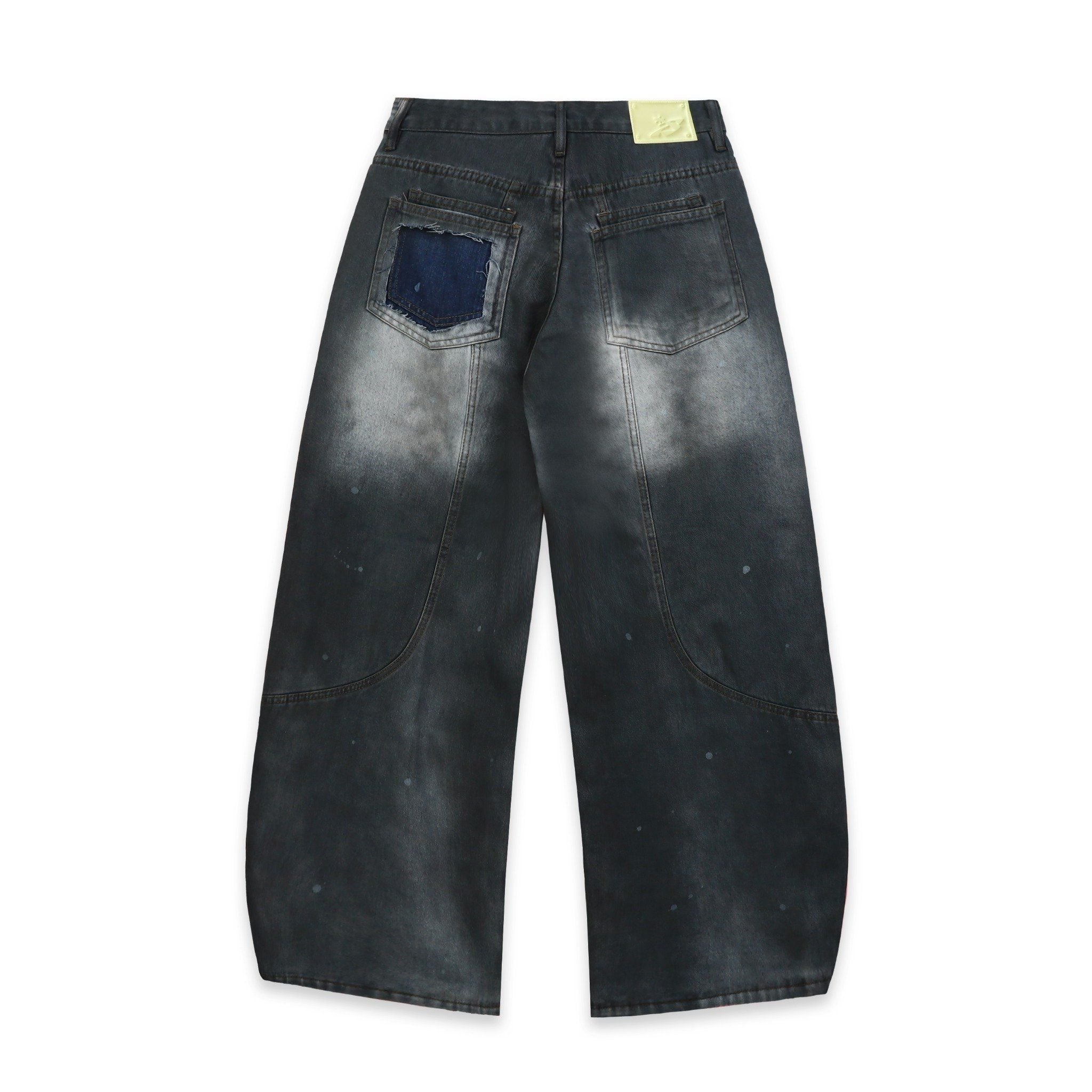 SWE PANEL FADE JEANS - ACID BLACK 