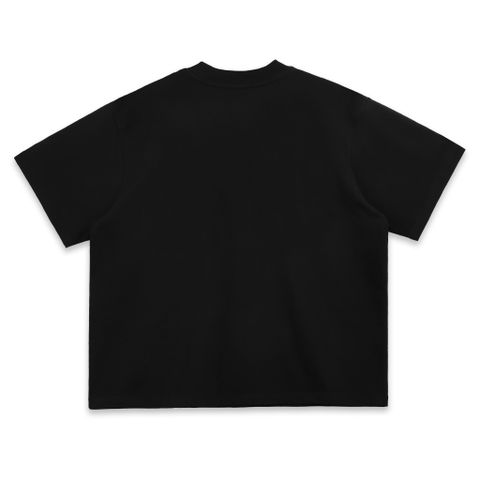 SWE 4EVERKID BOXY TEE - BLACK 