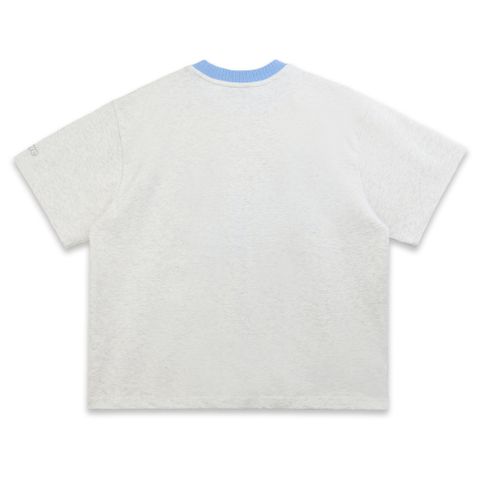  SWE LOOP BOXY TEE - GRAY 