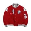  SWE TIGER VARSITY JACKET - RED 