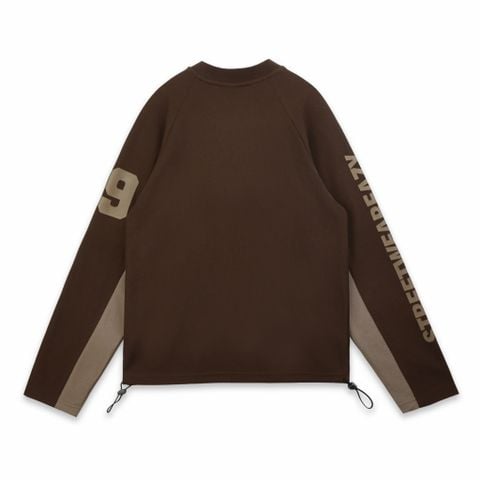  SWE VISION L/S TEE - BROWN 