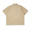  SWE PIN BUTTON SHIRT - BEIGE 