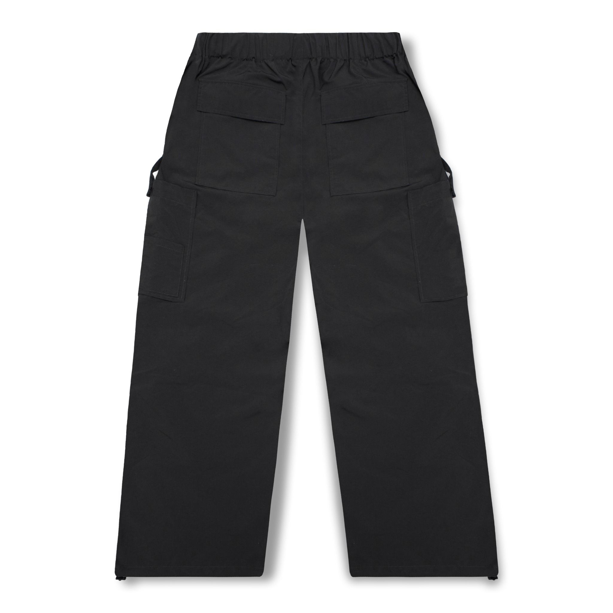 PARACHUTE CARGO PANTS BLACK SWE (STREETWEAREAZY)