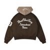  SWE HOODSTACK ZIP JACKET - BROWN 