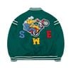  SWE DREAM VARSITY JACKET - GREEN 