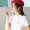  SWE CRYSTAL BABY TEE - WHITE 