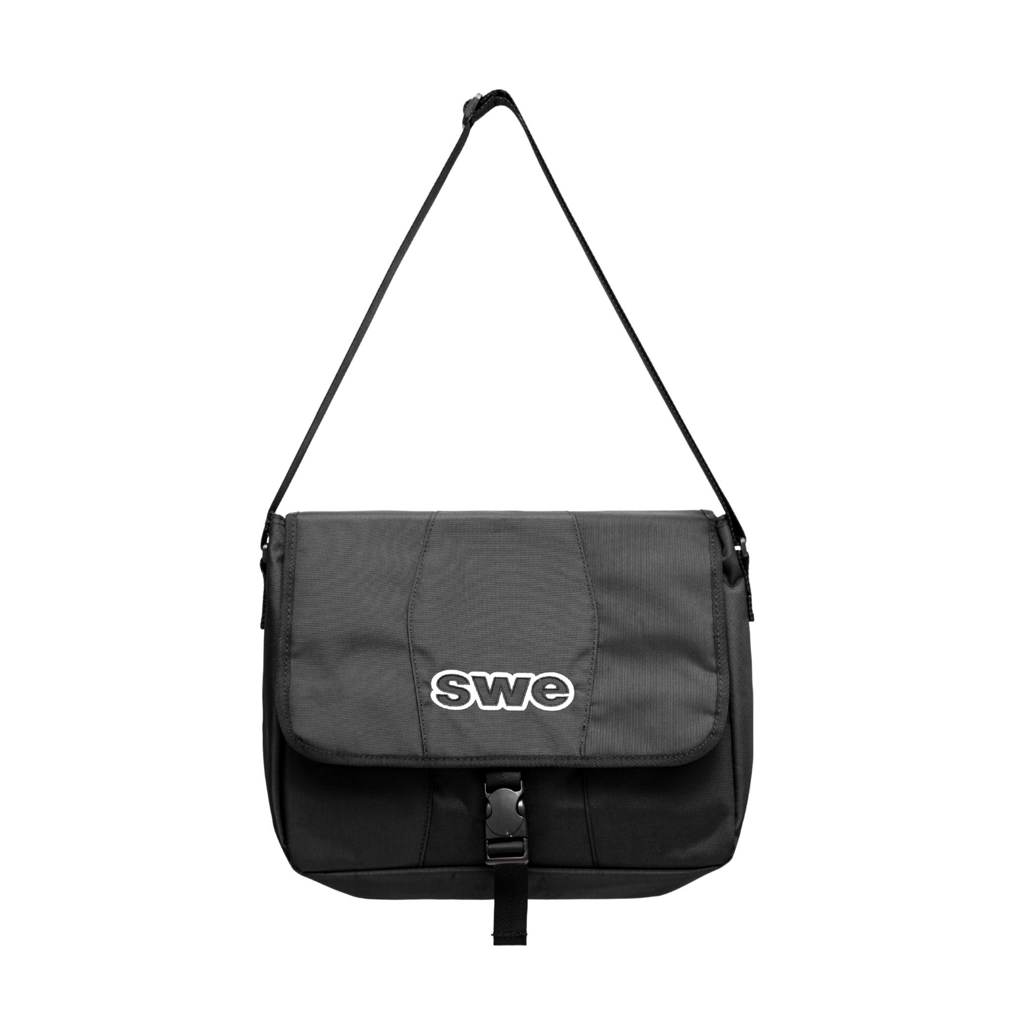 SWE MESSENGER BAG BLACK SWE (STREETWEAREAZY)