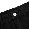  SWE RIPPED CARGO JEANS - BLACK 
