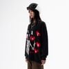  SWE F-LOVE KNIT SWEATER - BLACK 