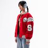  SWE TIGER VARSITY JACKET - RED 