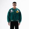  SWE DREAM VARSITY JACKET - GREEN 