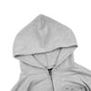  SWE STUDDED ZIP HOODIE - GRAY 