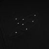  SWE STUDDED ZIP HOODIE - BLACK 