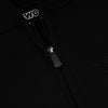  SWE STUDDED ZIP HOODIE - BLACK 