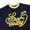  SWE LOOP BOXY TEE - NAVY 