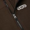  SWE HOODSTACK ZIP JACKET - BROWN 