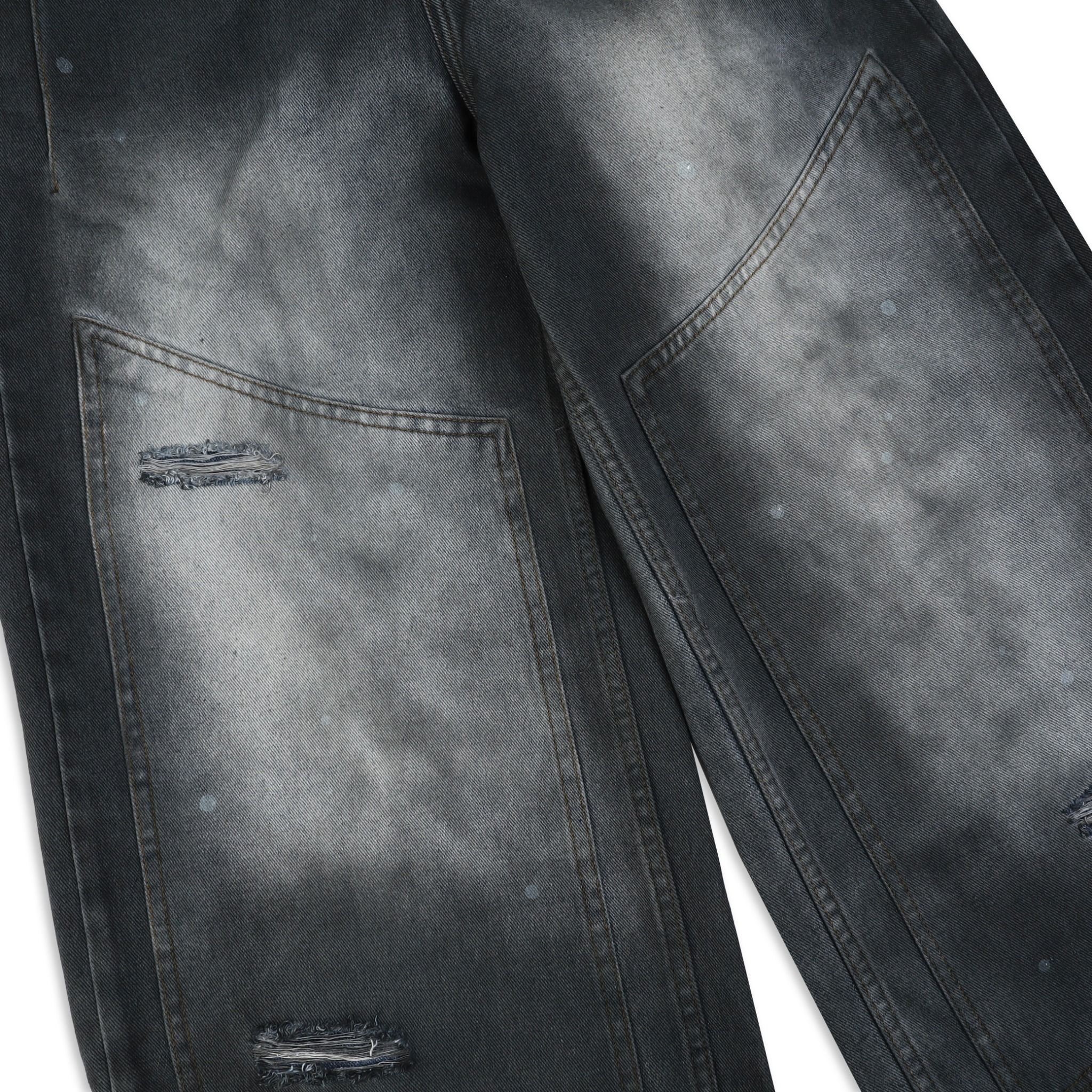  SWE PANEL FADE JEANS - ACID BLACK 