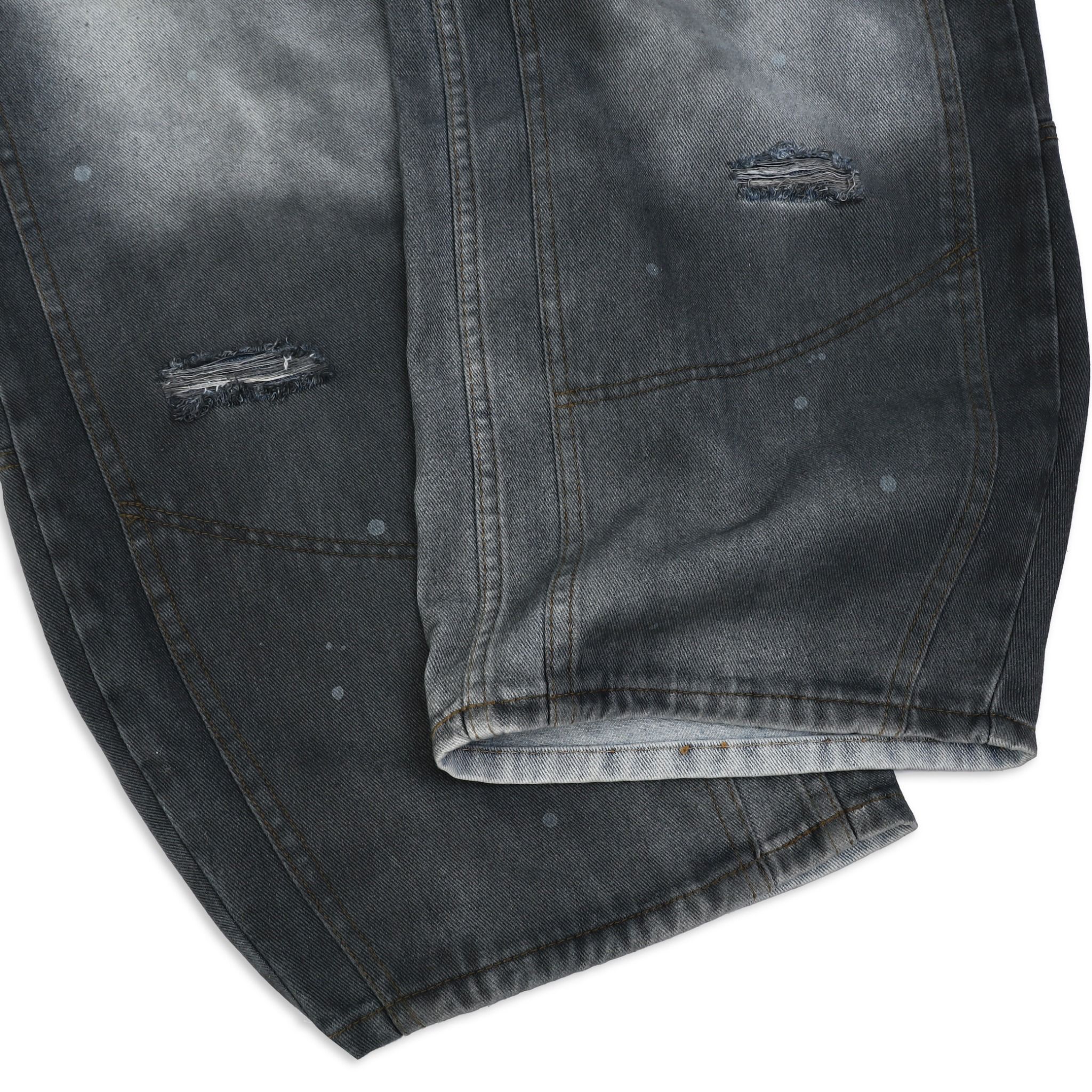  SWE PANEL FADE JEANS - ACID BLACK 