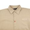  SWE PIN BUTTON SHIRT - BEIGE 