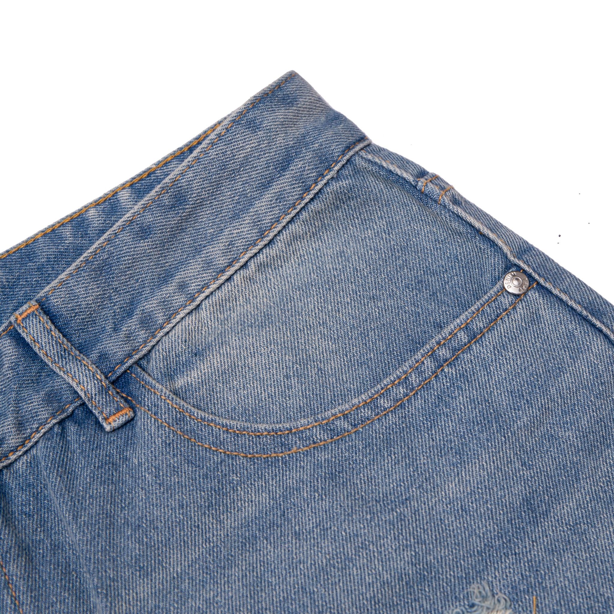  SWE DESTROYED JEANS - BLUE 