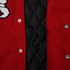 SWE TIGER VARSITY JACKET - RED 