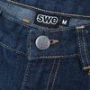  SWE AIRY DENIM SHORTS - DARK BLUE 