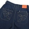  SWE AIRY DENIM SHORTS - DARK BLUE 