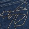  SWE AIRY DENIM SHORTS - DARK BLUE 