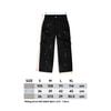  SWE RIPPED CARGO JEANS - BLACK 