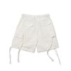  SWE BAGGY CARGO SHORTS - WHITE 