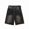  SWE CHOPPED DENIM SHORTS - WASHED 